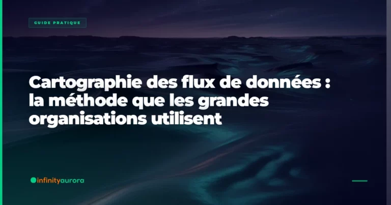 Cartographie des flux de données : méthode et outils pour les projets SI institutionnels